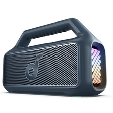 Bluetooth Hangszóró Anker SoundCore Boom 2, 80W, TWS, RGB, Vízálló, Kék A3138031