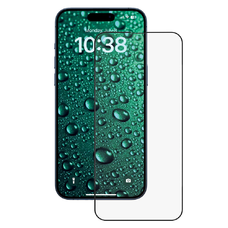  iPhone 16 Pro Max ANANK Láthatatlan 3D 3X Megerősített Szél Fekete üvegfólia