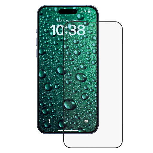 iPhone 16 Pro Max ANANK Láthatatlan 3D 3X Megerősített Szél Fekete üvegfólia iPhone 16 Pro Max ANANK Láthatatlan 3D 3X Megerősített Szél Fekete üvegfólia