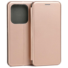 Beline fliptok mágneses Xiaomi Redmi Note 14 5G tok Rózsaarany