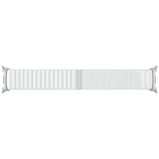 Szíj Samsung Szövet a Galaxy Watch8 / Watch8 Classic-hoz (M/L) fehér