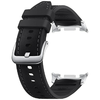 Samsung Galaxy Watch 8 / 8 Classic (40 /44 /46 mm) fekete hibrid szíj - 1. kép