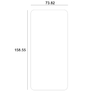 Etteri hibrid üveg a Xiaomi Redmi Note 14 5G számára üvegfólia - 0. kép