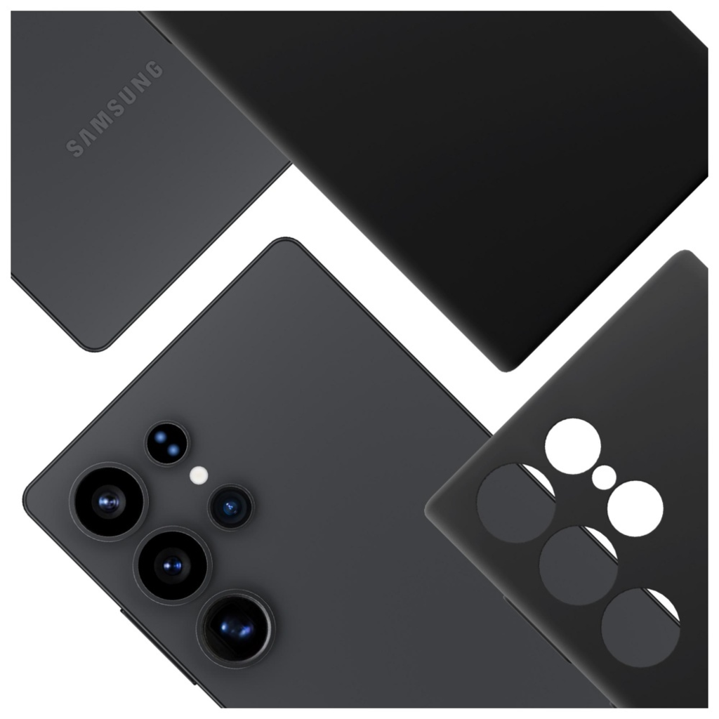 3MK Hardy MagSilicone tok Samsung Galaxy S24 Ultra fekete - 8