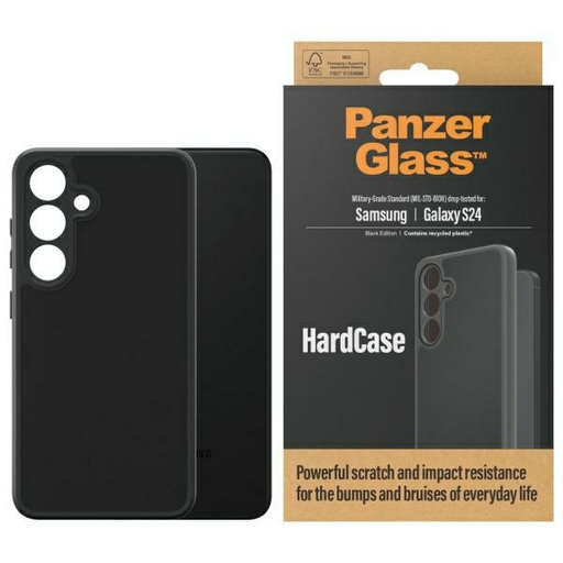 PanzerGlass HardCase Samsung Galaxy S24 tok katonai szintű fekete 1219 PanzerGlass HardCase Samsung Galaxy S24 tok katonai szintű fekete 1219