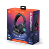 JBL Quantum 400 vezetékes gamer fejhallgató mikrofonnal, (USB), fekete EU - 0. kép