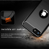 iPhone SE 2, SE 2020 / iPhone SE 3, SE 2022 - TechSuit - Carbon Silicone - Fekete tok - 3. kép