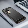 Oppo Reno10 / Reno10 Pro - Techsuit - Karbon Szilikon - Fekete tok - 1. kép