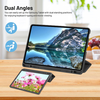 Samsung Galaxy Tab A7 10.4 2020 T500/T505 - Techsuit - Flex Trifold (Ceruzatartóval) - Égszínkék tok - 2. kép