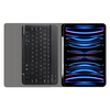 iPad Pro 11 (2018/2020/2021/2022) - Techsuit - CozyTab tok (ceruzatartóval/RGB billentyűzettel) - Fekete. - 1. kép