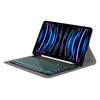 iPad Pro 11 (2018/2020/2021/2022) - Techsuit - CozyTab tok (ceruzatartóval/RGB billentyűzettel) - Fekete. - 2. kép
