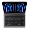 iPad Pro 11 (2018/2020/2021/2022) - Techsuit - CozyTab tok (ceruzatartóval/RGB billentyűzettel) - Fekete. - 3. kép