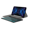 iPad Pro 11 (2018/2020/2021/2022) - Techsuit - CozyTab tok (ceruzatartóval/RGB billentyűzettel) - Fekete. - 4. kép