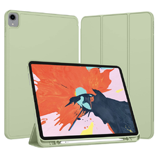  iPad Pro 12.9 (2018/2020/2021/2022) Techsuit - Flex Trifold (ceruzatartóval) - Matcha zöld. tok
