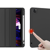 iPad Pro 11 (2018 / 2020 / 2021 / 2022) tok - Techsuit - Flex háromrészes (ceruzatartóval) - fekete - 2. kép