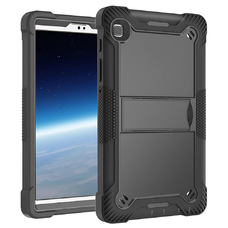 Samsung Galaxy Tab A7 10.4 (2020 / 2022) - Techsuit - Strapabíró tok + Képernyővédő - Fekete
