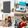 Samsung Galaxy Tab A8 10.5 (2021) - Techsuit - Flex Trifold (ceruzatartóval) - Fekete tok - 3. kép