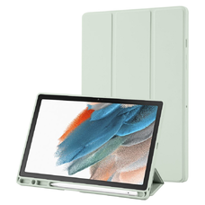 Samsung Galaxy Tab A8 10.5 (2021) Techsuit - Flex Trifold (ceruzatartóval) - Matcha Zöld tok
