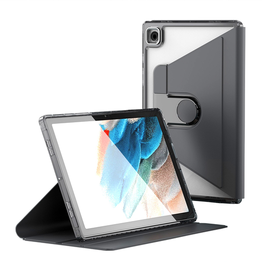 Samsung Galaxy Tab A8 10.5 (2021) - Techsuit - Crystal Vision - Fekete. tok Samsung Galaxy Tab A8 10.5 (2021) - Techsuit - Crystal Vision - Fekete. tok