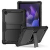 Samsung Galaxy Tab A8 10.5 (2021) Techsuit - Strapabíró védőtok + Képernyővédő - Fekete tok - 0. kép