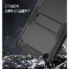 Samsung Galaxy Tab A8 10.5 (2021) Techsuit - Strapabíró védőtok + Képernyővédő - Fekete tok - 1. kép
