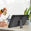 Samsung Galaxy Tab A8 10.5 (2021) Techsuit - Strapabíró védőtok + Képernyővédő - Fekete tok - 4. kép