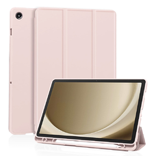 Samsung Galaxy Tab A9 Plus tok - Techsuit - Flex trifold (ceruzatartóval) - rózsaszín.