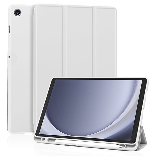 Samsung Galaxy Tab A9 - Techsuit - Flex Trifold (ceruzatartóval) - Szürke. tok