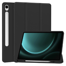 Samsung Galaxy Tab S9 FE - Techsuit - Flex Trifold (ceruzatartóval) - Fekete. tok