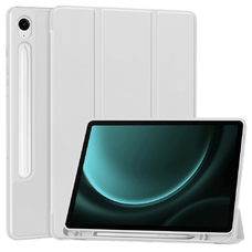 Samsung Galaxy Tab S9 FE tok - Techsuit - Flex Trifold (ceruzatartóval) - Szürke.
