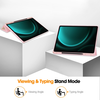 Samsung Galaxy Tab S9 FE Plus tok - Techsuit - Flex Trifold (ceruzatartóval) - Rózsaszín - 0. kép