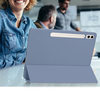Techsuit - Flex Trifold (ceruzatartóval) - Samsung Galaxy Tab S9 FE Plus tok - Szürke. - 3. kép