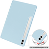 Samsung Galaxy Tab S9 FE Plus tok (Techsuit - Flex Trifold, Ceruzatartóval) - Égkék - 0. kép