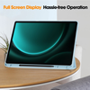 Samsung Galaxy Tab S9 FE Plus tok (Techsuit - Flex Trifold, Ceruzatartóval) - Égkék - 2. kép