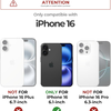 iPhone 16 Dexnor Magsafe tok, kihajtható állvánnyal, lila ütésálló - 4. kép