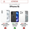iPhone 16 Dexnor Magsafe tok, kihajtható állvánnyal, kék ütésálló - 0. kép