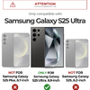 Samsung Galaxy S25 Ultra Dexnor tok kihajtható állvánnyal, zöld ütésálló - 1. kép