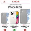 iPhone 16 Pro Dexnor Magsafe tok, kihajtható állvánnyal, fekete ütésálló - 4. kép