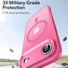  iPhone 17 Air Matt Rózsaszín ESR Klasszikus Hibrid HaloLock tok - 2. kép