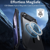  iPhone 17 Air Átlátszó Fekete ESR Klasszikus Hibrid HaloLock tok - 0. kép