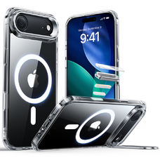 iPhone 17 Air Átlátszó ESR Klasszikus Hibrid HaloLock Kitámasztó tok