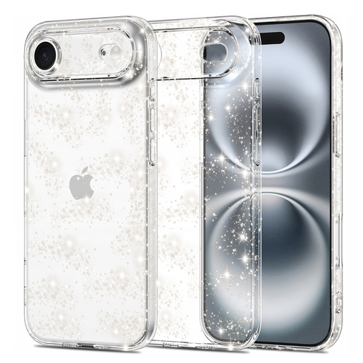 Techsuit - SparkleSkin Sorozat - iPhone 17 Air - Átlátszó tok
