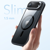  iPhone 17 Air Átlátszó Fekete ESR Klasszikus Hibrid HaloLock Kitámasztó tok - 3. kép