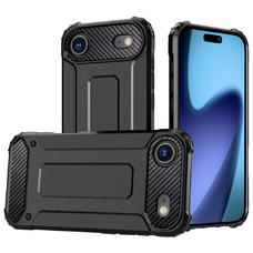 iPhone 17 Air - Techsuit - Hibrid Páncél - Fekete tok