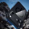  iPhone 17 Pro Max Átlátszó Fekete ESR Klasszikus Hibrid HaloLock tok - 0. kép