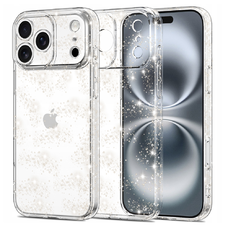  Apple iPhone 17 Pro Átlátszó Techsuit SparkleSkin sorozat tok