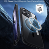  iPhone 17 Átlátszó Fekete ESR Klasszikus Hibrid HaloLock tok - 1. kép