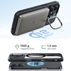  iPhone 17 Átlátszó Fekete ESR Klasszikus Hibrid HaloLock Kitámasztós Tok - 3. kép