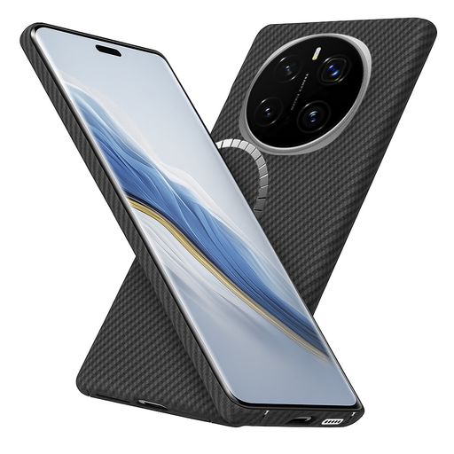 Techsuit - Aramid Szálas MagSafe Tok - Honor Magic7 Pro - Fekete tok Techsuit - Aramid Szálas MagSafe Tok - Honor Magic7 Pro - Fekete tok