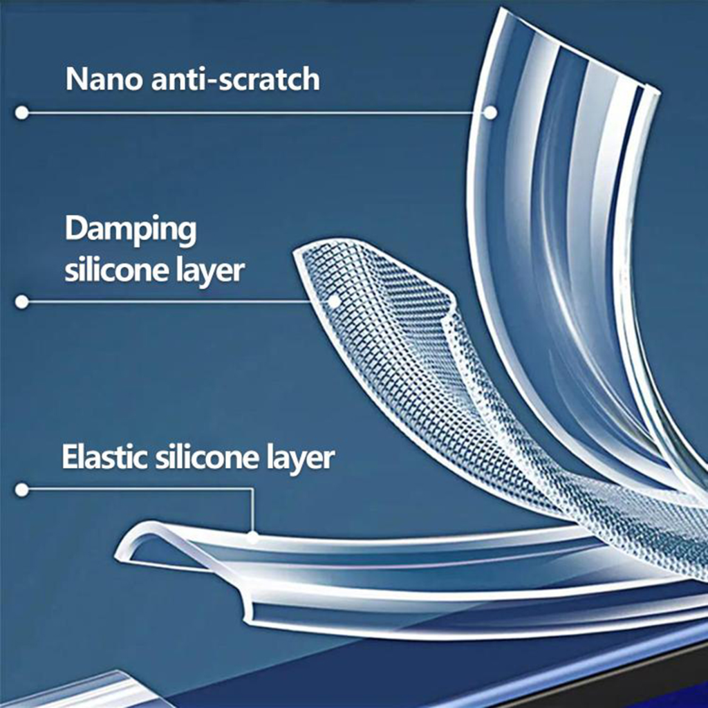 Samsung Galaxy S25 FE - Techsuit - Ütésálló átlátszó szilikon tok - Átlátszó - 9